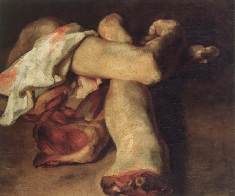 Theodore Gericault anatomical pieces